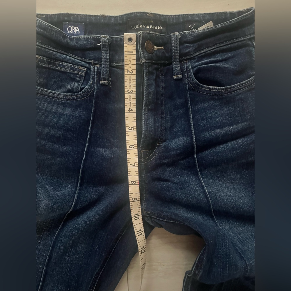 Lucky Brand Bridgette cropped flare size 2/26 - Picture 7 of 8